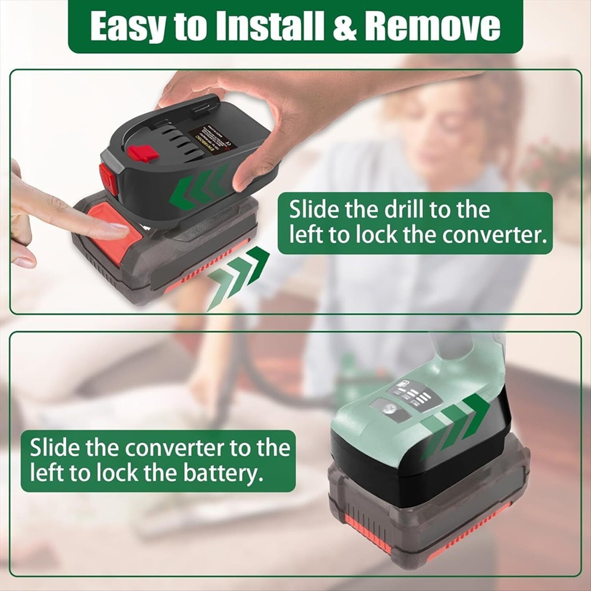 Power Tools In Electrical - 【Ограниченное предложение】Адаптер для аккумулятора 18 В,