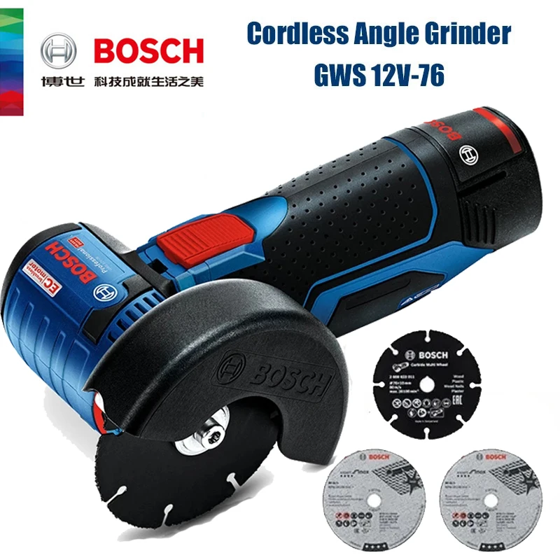 Power Tools Professional - Бош GWS 12V-76 Professional 12V Аккумуляторная