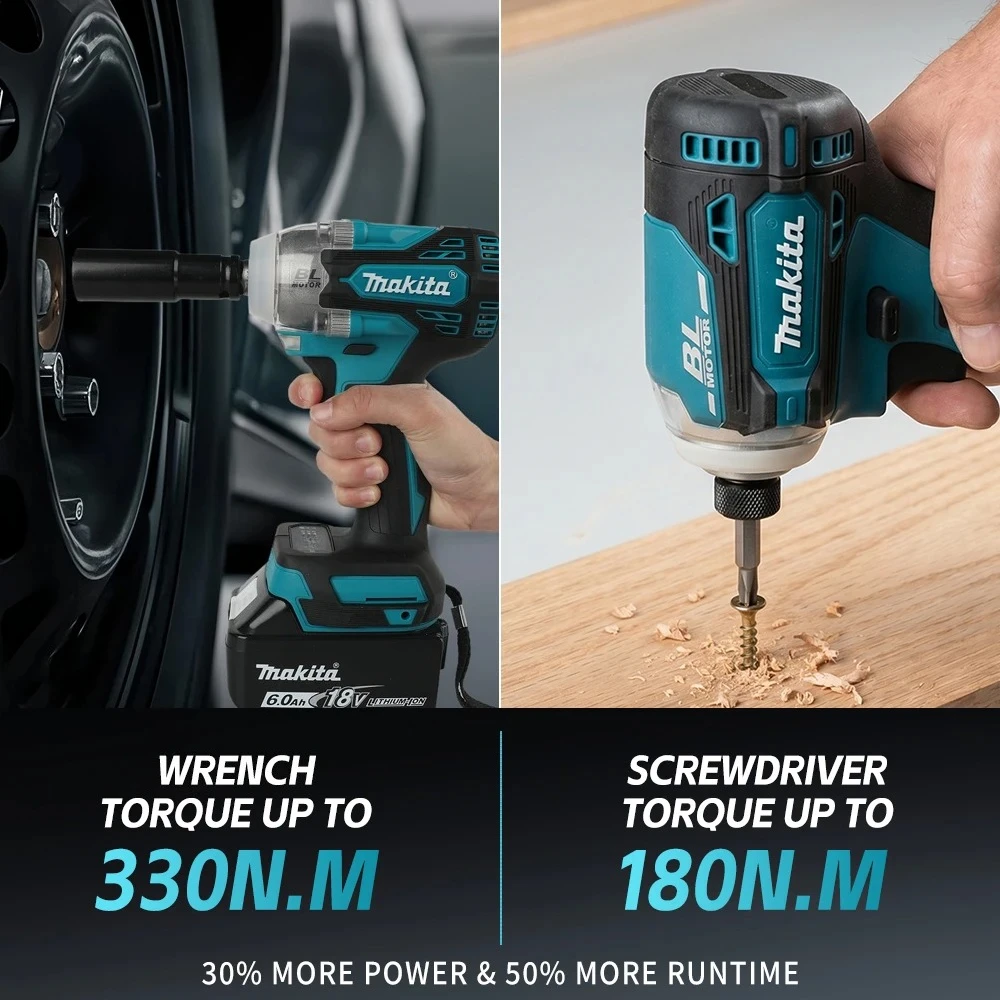 Аккумуляторный ударный гайкове – обзор и цена Makita Drill Dtw300